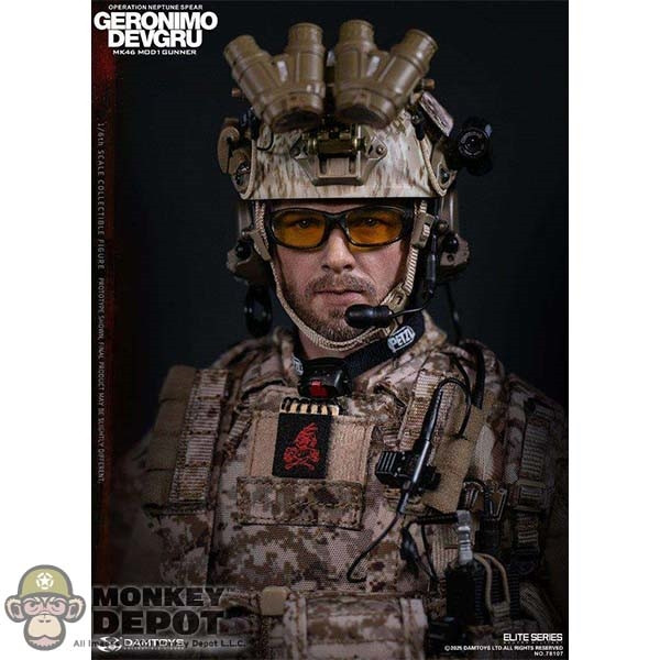 Monkey Depot - DamToys DEVGRU Geronimo MK46 MOD1 Gunner (78107)