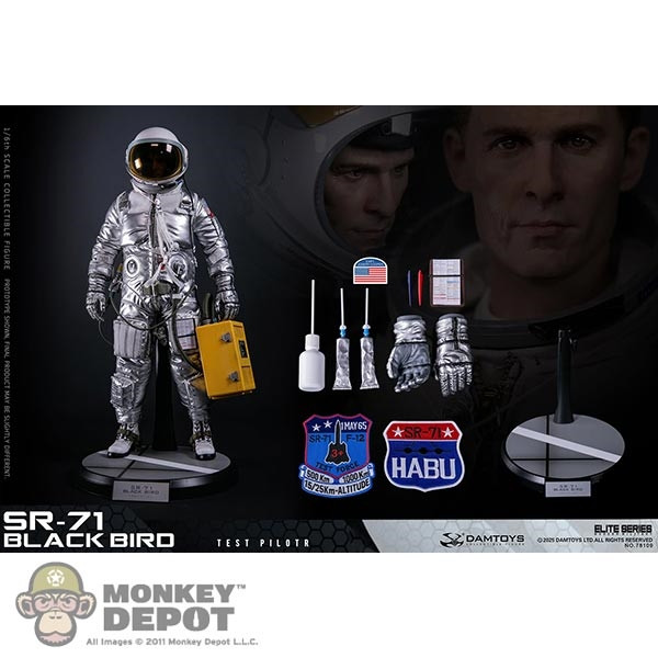 Monkey Depot - DamToys SR-71 Black Bird Test Pilot (78109)
