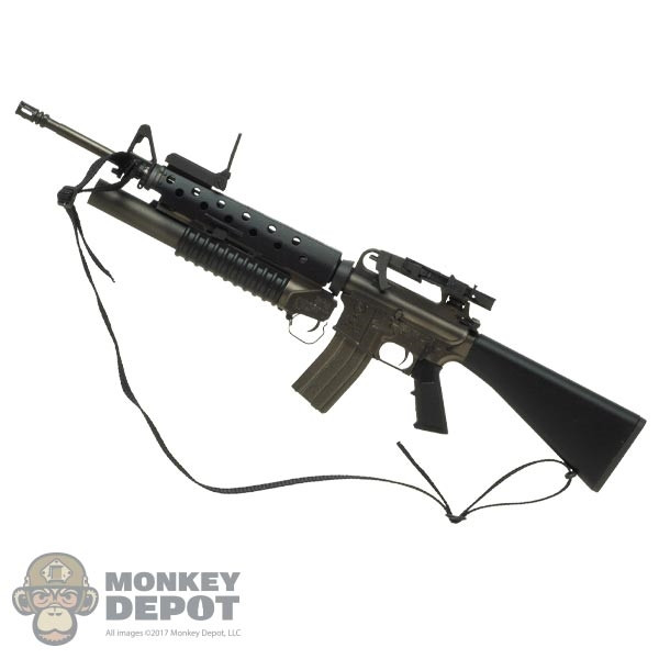 Monkey Depot - Rifle: DamToys M16A2 w/M203 Grenade Launcher + Sight