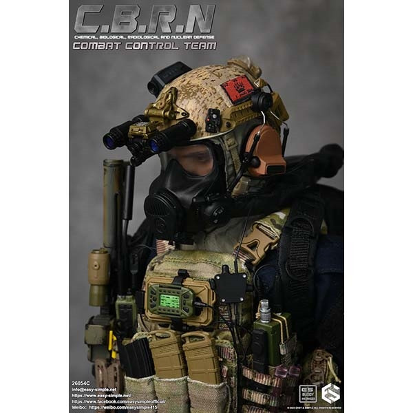 Monkey Depot - Boxed Figure: Easy Simple CBRN Assault Team (26054C)