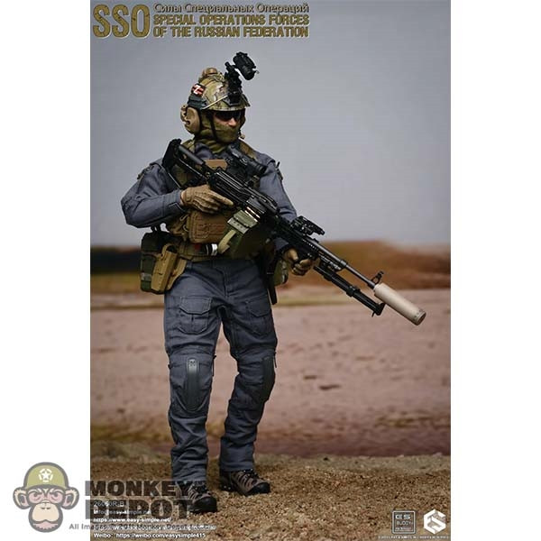 その他 Easy&Simple 1/6 Russian Special Monkey Depot - Easy Simple Russian Special Operations Forces (SSO