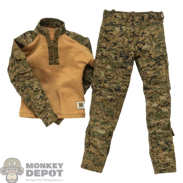 個人装備 MARPAT FROG Woodland S-R USMC Woodland MARPAT FROG Combat Shirt top Size SMALL REGULAR