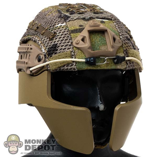 Monkey Depot - Helmet: Easy Simple Mens Airframe Helmet w/ Chops
