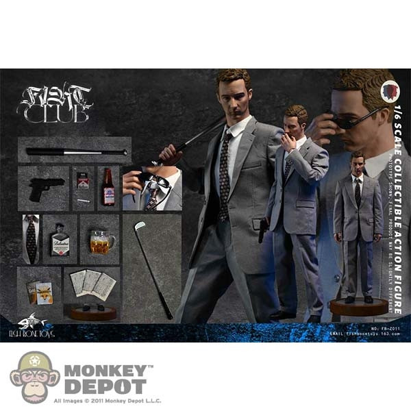 FISH BONETOYS 1/6 ファイト クラブ Jack Monkey Depot - Fish Bone Toys Fighting Club Jack (FBT-Z011)