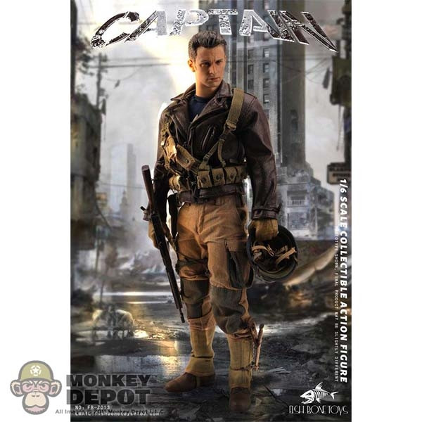 Monkey Depot - Fish Bone Toys America WW2 Captain (FBT-Z013)