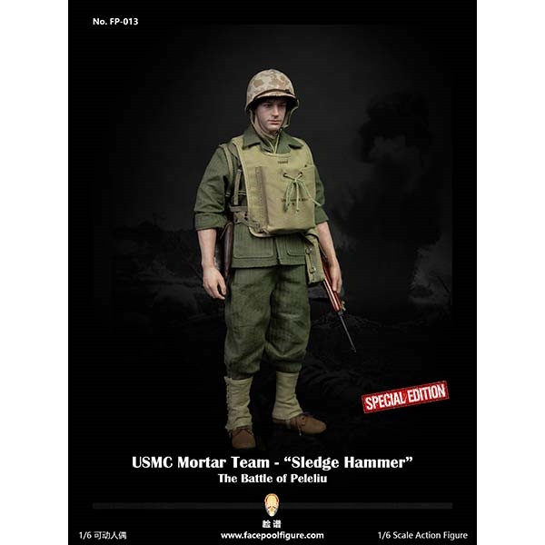 Monkey Depot - FacePool USMC Mortar Team Sledge Hammer (FP-013B)