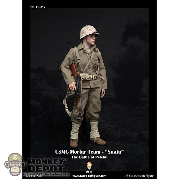 その他 Facepoolfigure 1/6 WW2 USMC Mortar Team Monkey Depot - Facepool USMC Mortar Team Snafu (FP-017A) (Standard)