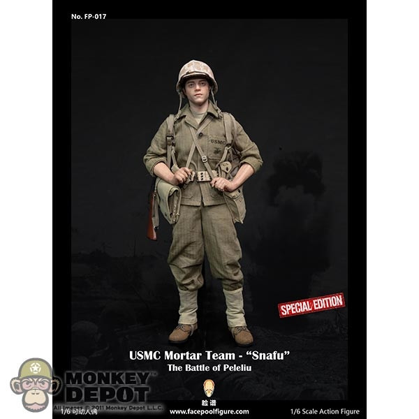 Monkey Depot - Facepool USMC Mortar Team Snafu (FP-017B) (Special)