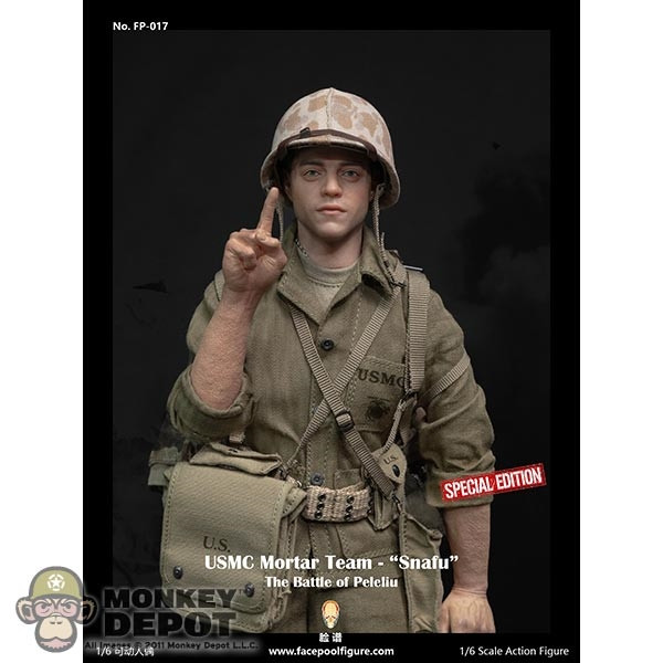Monkey Depot - Facepool USMC Mortar Team Snafu (FP-017B) (Special)