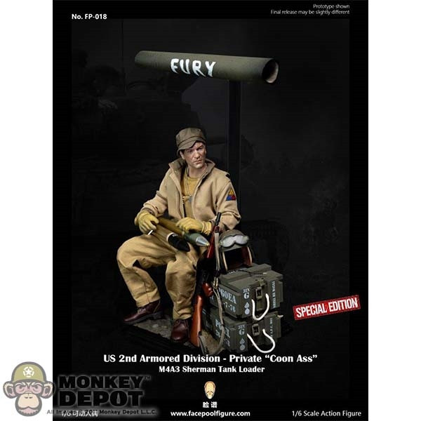 Monkey Depot - Facepool Private Sherman Tank Loader - DLX (FP-018B)