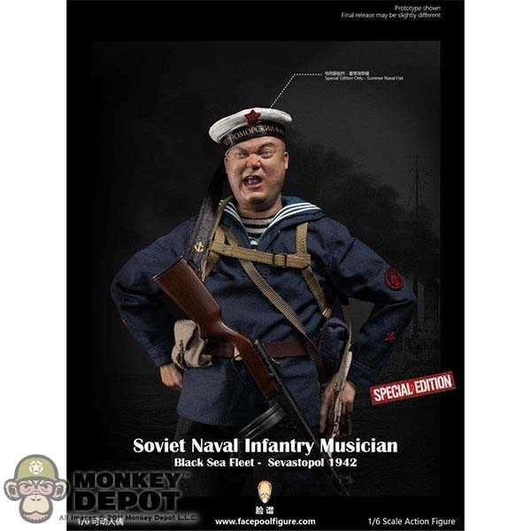 Monkey Depot - Facepool Soviet Naval Infantry (Special Edition