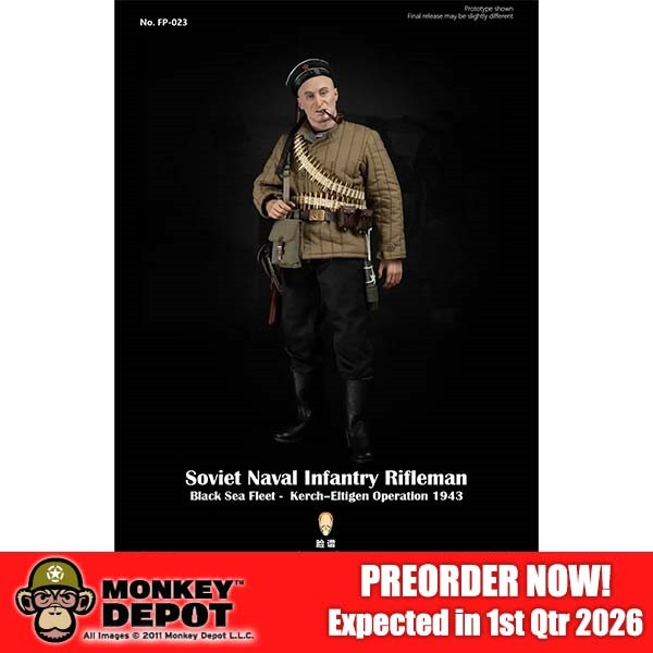 Monkey Depot - Facepool Soviet Naval Infantry Rifleman (FP-023A)