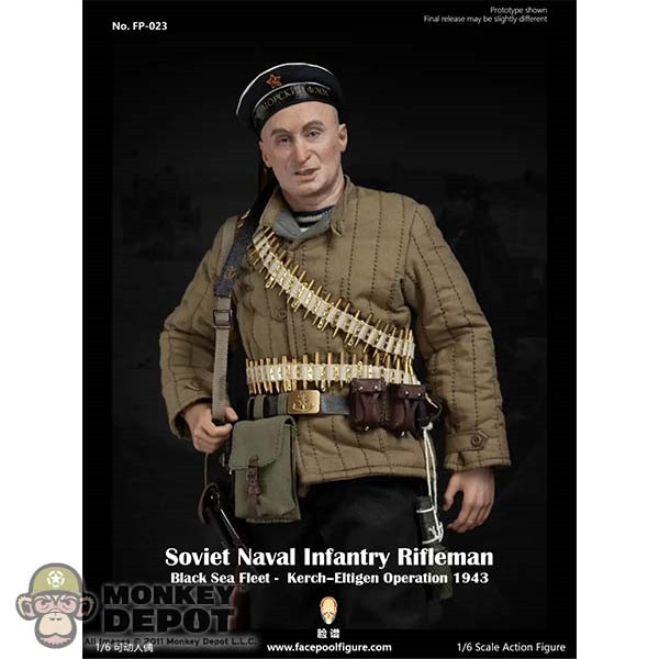 Monkey Depot - Facepool Soviet Naval Infantry Rifleman (FP-023A)