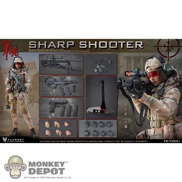 Monkey Depot - Flagset Female Sharp Shooter (FS-73051)