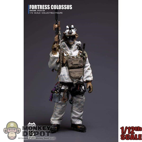 HASUKI SALVOシリーズ SA03 1/12 ミリタリー　ブラックオプス Salvo Series Black Ops SA03 Unknown Operator Fortress Colossus