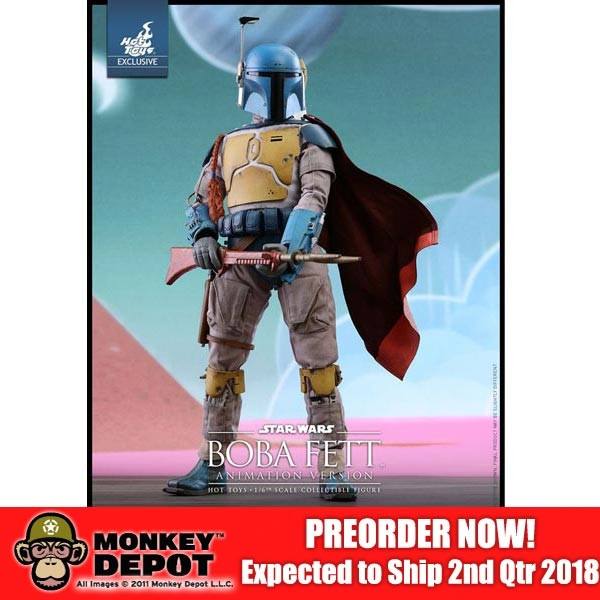 Monkey Depot - Boxed Figure: Hot Toys Boba Fett Animation Version