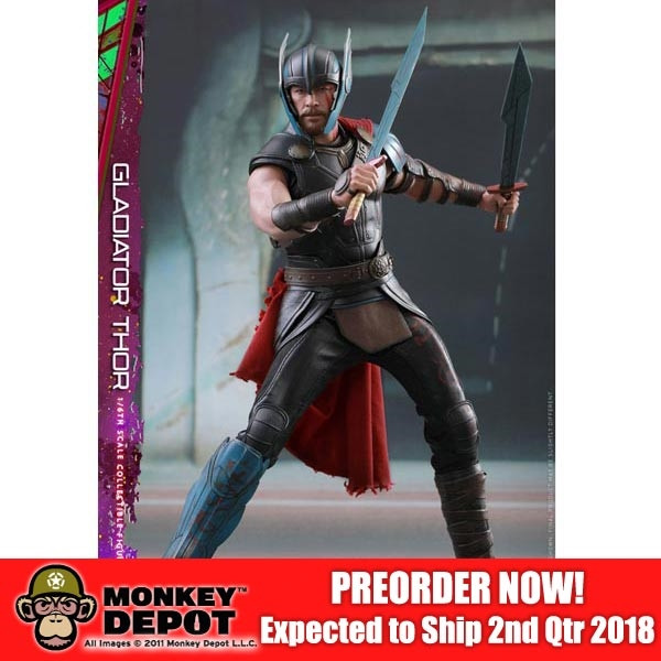 Monkey Depot - Boxed Figure: Hot Toys Thor: Ragnarok Gladiator