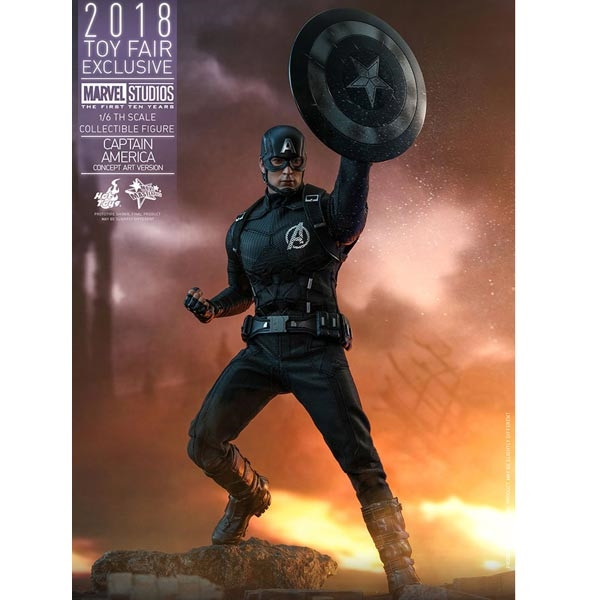Monkey Depot - Hot Toys Exclusive Captain America Concept Art