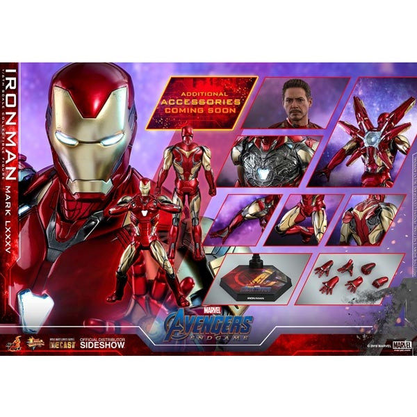 新品未開封　MARK LXXXV MMS528-D30 Monkey Depot - Hot Toys Avengers: Infinity War Iron Man Mark LXXXV