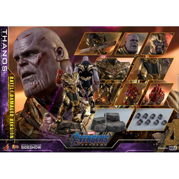 Monkey Depot - Hot Toys Avengers: Endgame Thanos (Battle Damaged