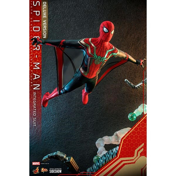ホットトイズ Spider-Man Integrated Suit Hot Toys Spider-Man No Way Home Integrated Suit Deluxe Ver 1/6