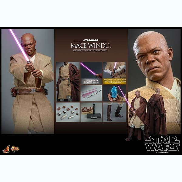 Monkey Depot - Hot Toys Star Wars Mace Windu (912056)