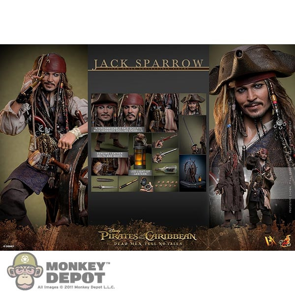 ジャック・スパロウ ホットトイズDX37 Monkey Depot - Hot Toys Jack Sparrow DX (913238)