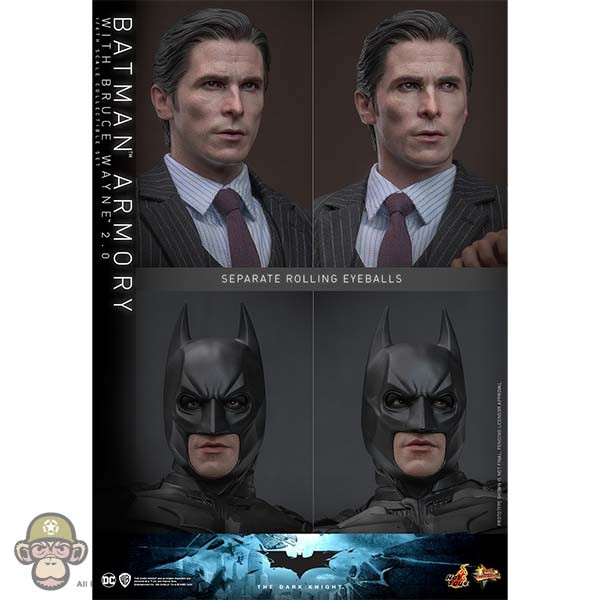 Monkey Depot - Hot Toys Batman Armory w/ Bruce Wayne (2.0) (913435)
