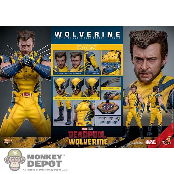 ホットトイズ ウルヴァリン デラックスバージョン Monkey Depot - Hot Toys Wolverine (Deluxe Version) (9134872) (MMS754)