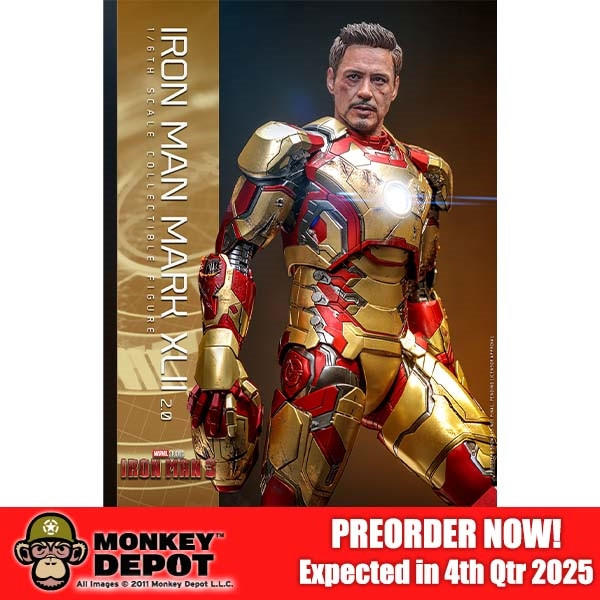 Monkey Depot - Hot Toys Iron Man Mark XLII (2.0) (913628) (MMS758D65)