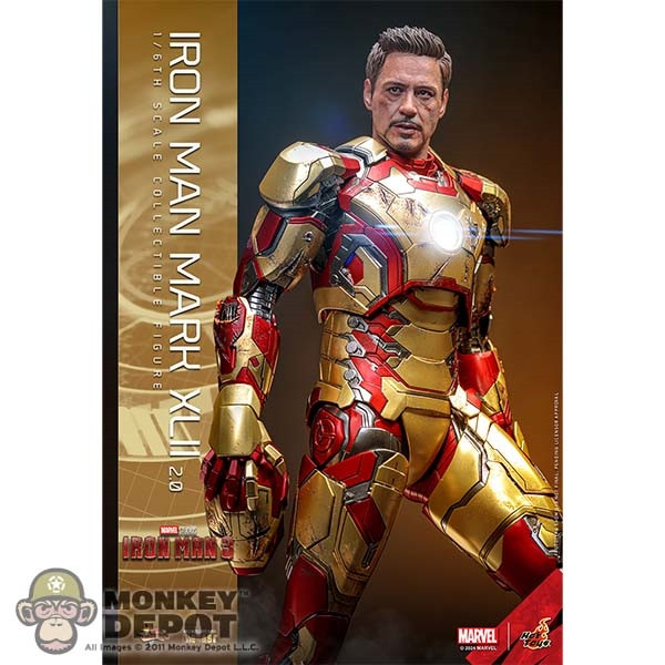 Monkey Depot - Hot Toys Iron Man Mark XLII (2.0) (913628) (MMS758D65)
