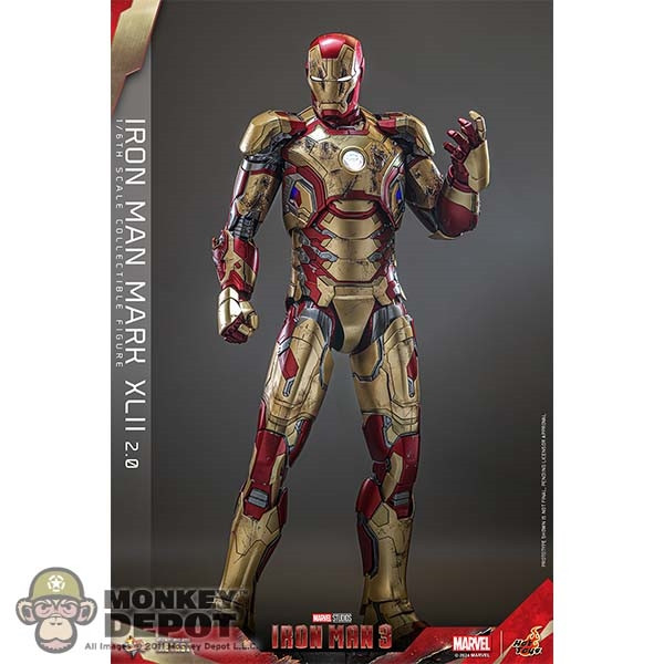 Monkey Depot - Hot Toys Iron Man Mark XLII (2.0) (913628) (MMS758D65)