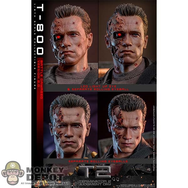 Monkey Depot - Hot Toys T-800 (Battle Damaged Version 2.0) (913791