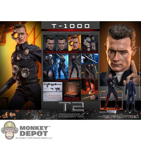 makko ホットトイズ Hottoys T-1000 2.0版 Monkey Depot - Hot Toys T-1000 (2.0) (913843) (MMS774)