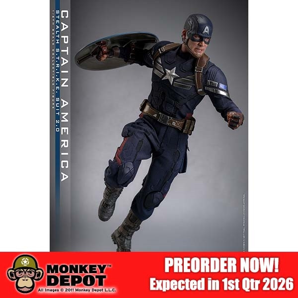 Monkey Depot - Hot Toys Captain America Stealth S.T.R.I.K.E. Suit