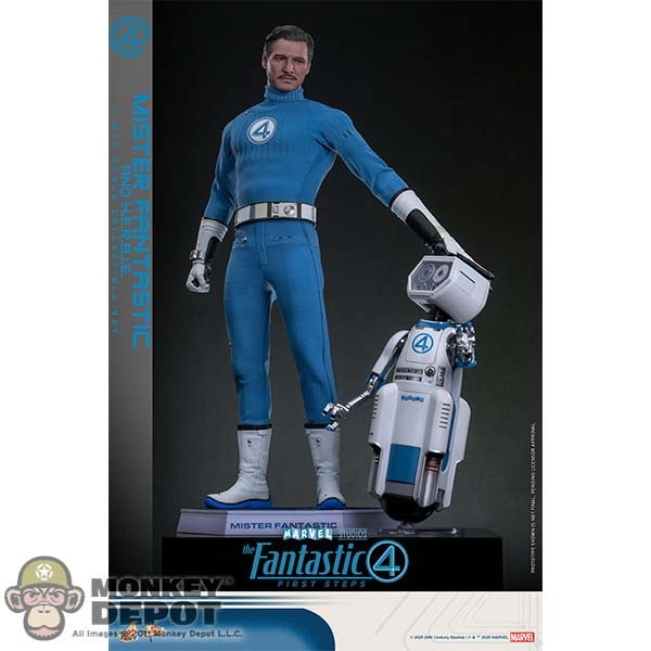 Monkey Depot - Hot Toys Mister Fantastic and H.E.R.B.I.E. (MMS822)