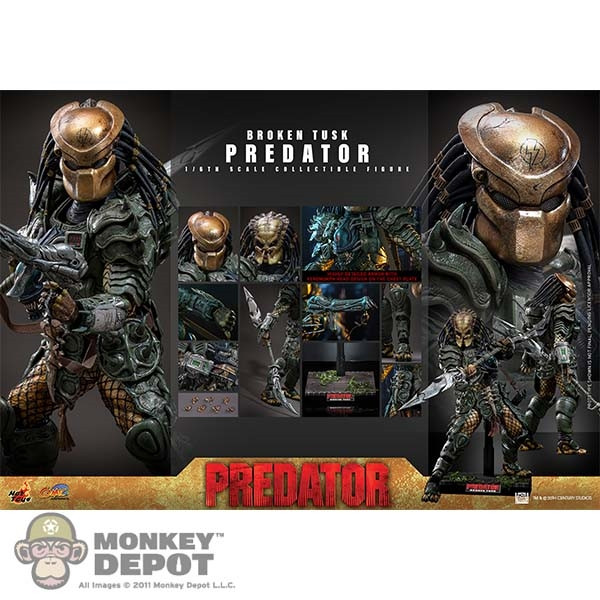 Monkey Depot - Hot Toys Broken Tusk Predator (CMS029)