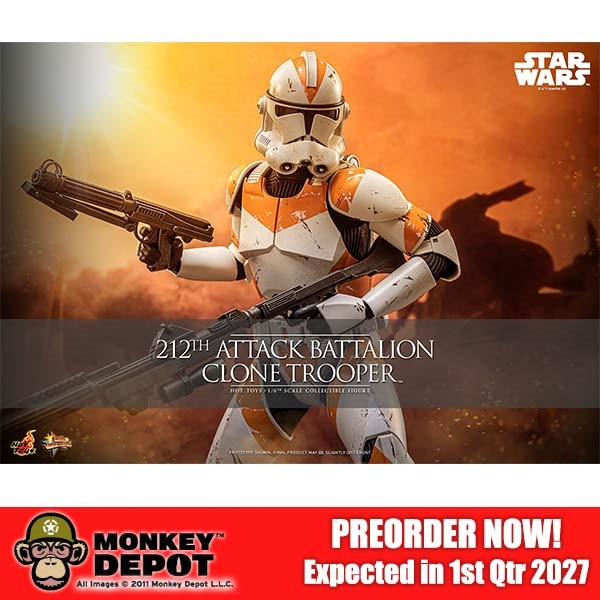 Monkey Depot - Hot Toys 212th Attack Battalion Clone Trooper (MMS851)