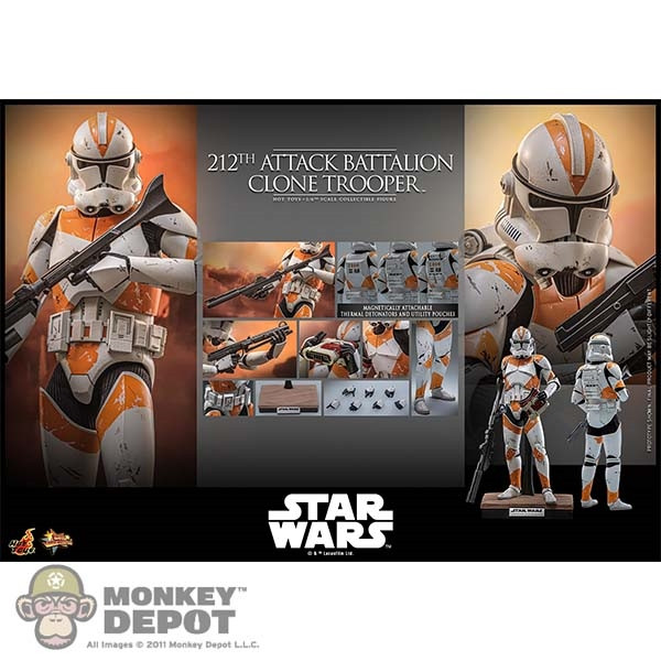 Monkey Depot - Hot Toys 212th Attack Battalion Clone Trooper (MMS851)