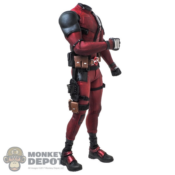 Monkey Depot - Figure: Hot Toys Deadpool 2 w/Belt & Pouches