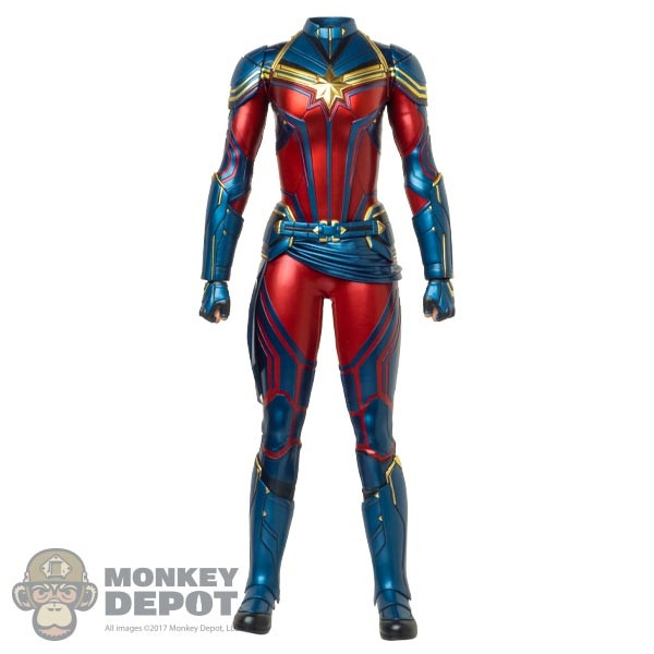 Monkey Depot - Figure: Hot Toys Endgame Captain Marvel Body (No Head)