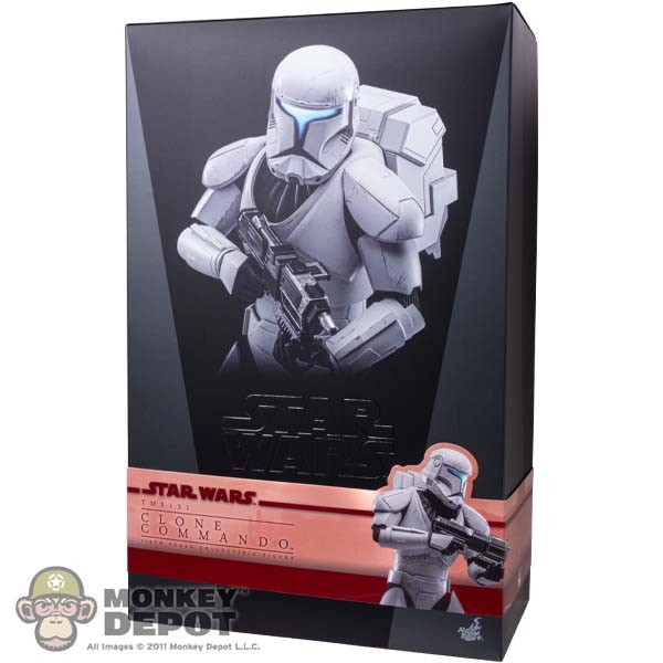 Monkey Depot - Display Box: Hot Toys Clone Commando (Empty Box)