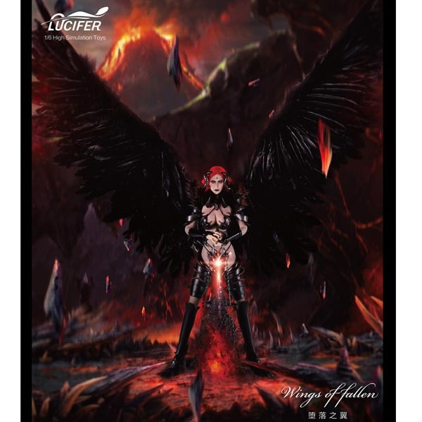 Monkey Depot - Accessory Set: Lucifer Wings of Fallen Deluxe