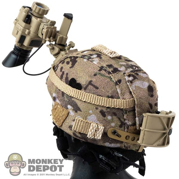 Monkey Depot - Helmet: Mini Times Mens MICH 2000 Helmet w/ PSQ-20 NVG