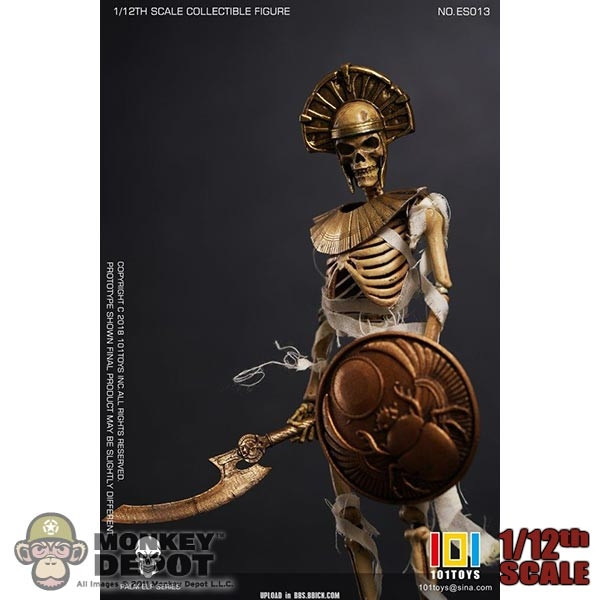 Monkey Depot - 101 Toys Skeleton Egyptian Mummy A (101-ES013)