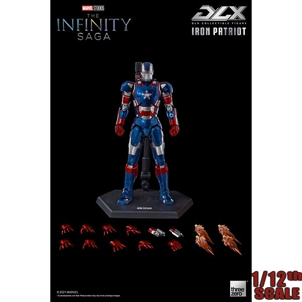 Monkey Depot - ThreeZero 1/12 DLX Iron Patriot (909973)