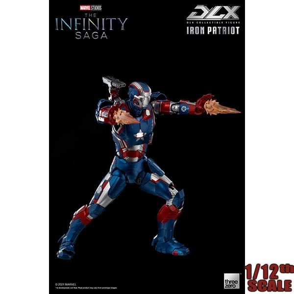 Monkey Depot - ThreeZero 1/12 DLX Iron Patriot (909973)