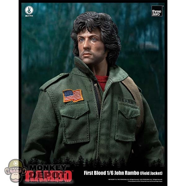 Monkey Depot - ThreeZero John Rambo (Field Jacket) (3Z05530W0)