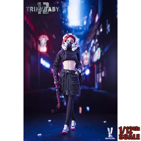 その他 VERYCOOL CYBERPUNK TRICKYBABY 12 - RAINB Monkey Depot - Boxed Figure: Very Cool 1:12 Cyberpunk Trickybaby