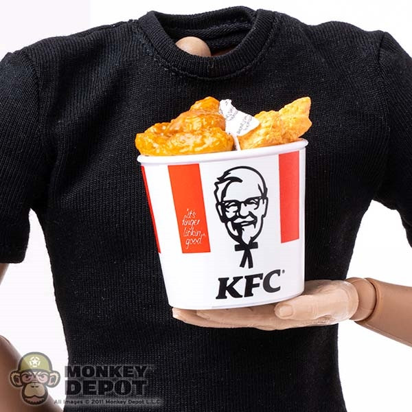 Monkey Depot - Food: KFC Chicken Strip and Fried Chicken Bucket